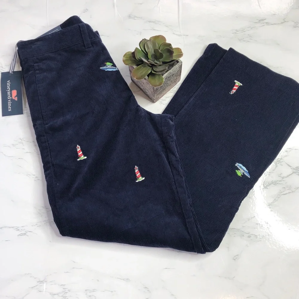 NWT Vineyard Vines nautical corduroy club pant